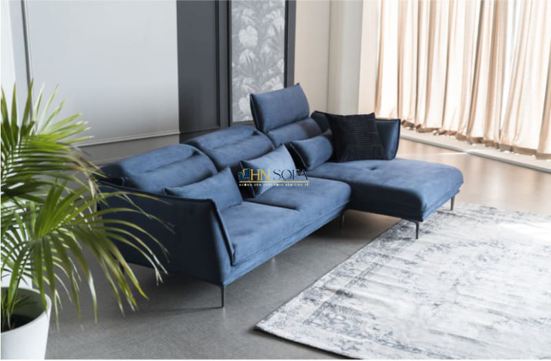 Mẫu sofa HNSN16 được thiết kế với phong cách trẻ trung, hiện đại