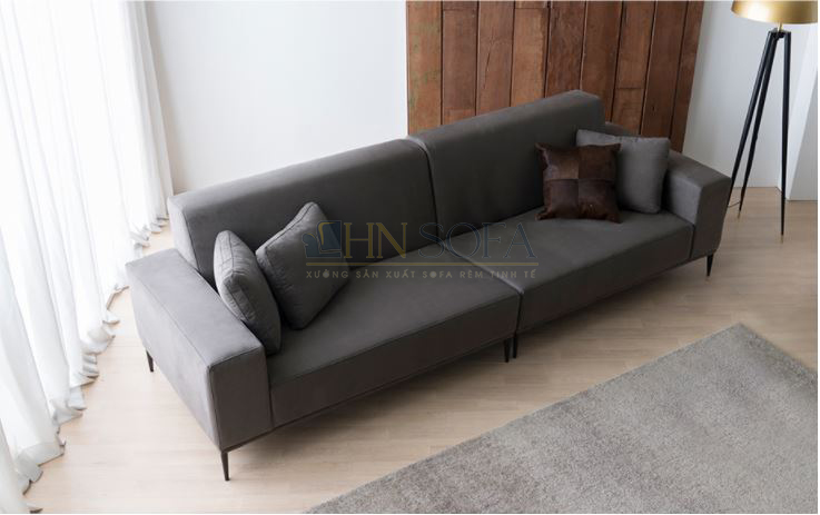 Thiết kế sofa HNSN04 nhỏ gọn theo yêu cầu riêng của khách hàng