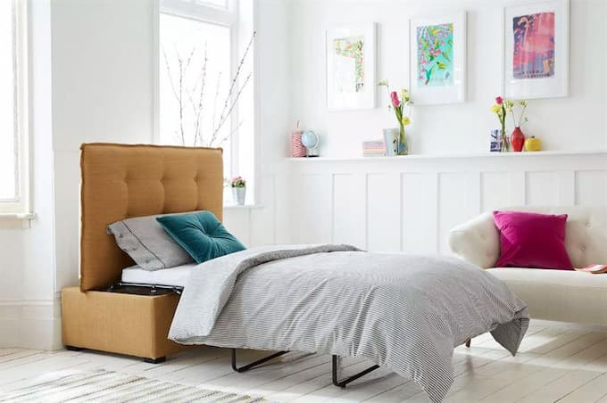 Mẫu ghế sofa giường đơn cực kỳ nhỏ gọn tiện lợi