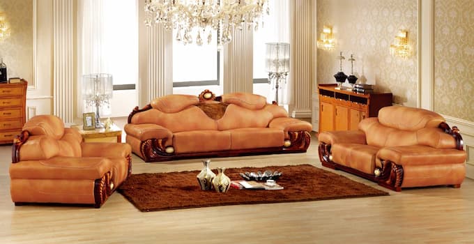 Những bộ sofa da nhập khẩu từ Châu Âu thường có độ bền cao