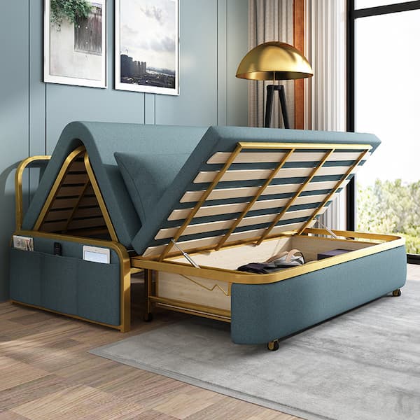 Sofa giường gỗ thông minh thiết kế hiện đại tại HNSOFA